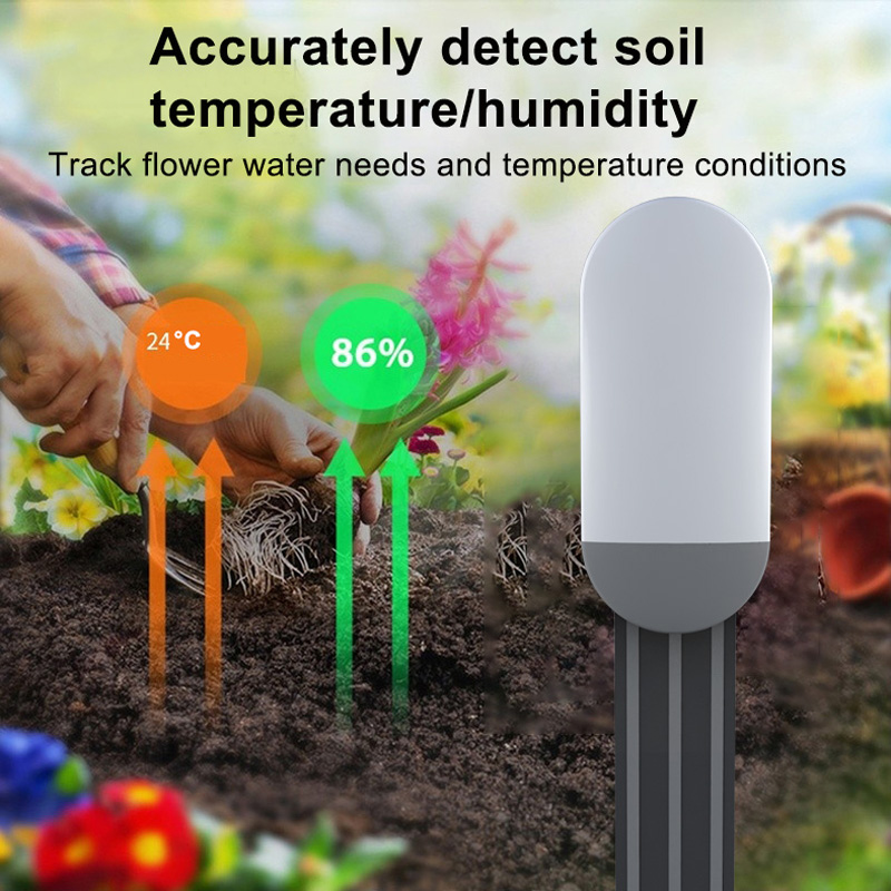 ZigBee 3.0 Soil Sensor Tempera - Soil Moisture Sensor ulasan dan harga