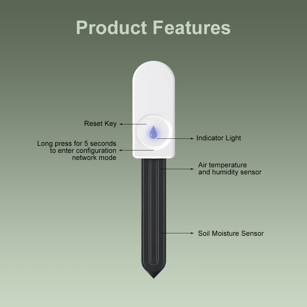 ZigBee Soil Moisture Tester Hu - Soil Moisture Sensor ulasan dan harga